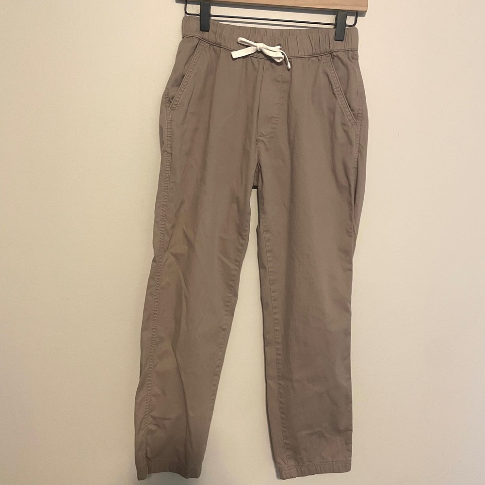 Pact‎ Daily Twill Pants taupe XS organic cotton casual minimalist sustainable